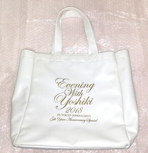 【非売品】YOSHIKI トートバッグ EVENING WITH YOSHIKI 2018 ヨシキ ディナーショー