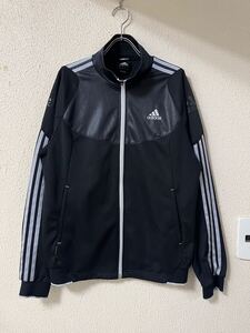 adidas CLIMALITE 3ストライプデザイン ジャージ トラックジャケット アディダス