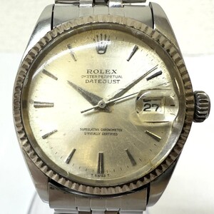 E812-SB7-527◎ ROLEX ロレックス DATEJUST デイトジャスト ref.1601 1番 メンズ 腕時計 自動巻き 稼働