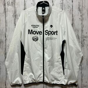 DESCENTE デサント MOVE SPORT ムーブスポーツ メンズ ジャケット O ホワイト 薄手 送料無料