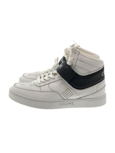 CELINE◆ハイカットスニーカー/37/WHT/レザー/CT-03/Leather High-Top Sneaker/箱あり