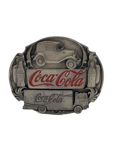 Coca・Cola◆ベルトバックル_USA製/-/SLV/総柄/メンズ