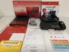 任天堂 Nintendo 3DS ニンテンドー3DS フレアレッド 初期化済み