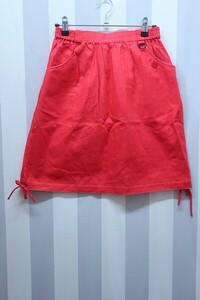 3-7104/クリスチャンディオールスポーツ コットンリネンイージースカート Christian Dior SPORTS 送料200円 