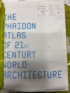 a1009-1.洋書 the phaidon atlas of 21st century world architecture 1冊(箱割れ 傷み多数) 大判 建築 資料 研究 ディスプレイ display