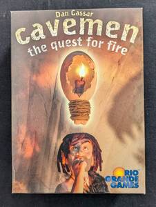 「原始人の火 Cavemen the quest for fire」中古品 日本語ルール付属