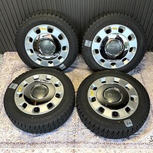 1円スタート フィアット 純正 ホイール&ホイールカバー 500pop ダンロップ スタッドレス WINTER MAXX X1622 175/65R14 82Q fiat500pop