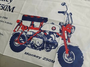 日本手ぬぐい Honda Monkey Z50M ホンダ モンキー Honda Z50M 未開封新品　希少　レア　絶版