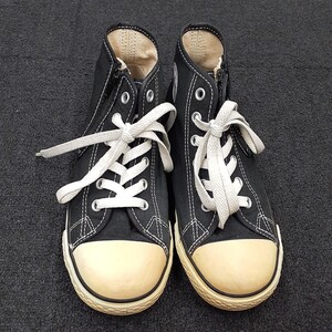 CONVERSE コンバース ALL STAR オールスター ハイカットスニーカー ブラック 21cm 中古品　エ