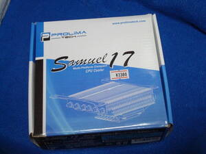 Prolima Samuel17 LGA775/LGA115x/LGA1366 AMDAM2/AM2+/AM3用CPUファン 