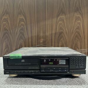 MYM6-21 激安 CDプレーヤー SONY CDP-V925 COMPACT DISC PLAYER 通電OK 中古現状品 ※3回再出品で処分