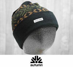 【新品:送料無料】24 AUTUMN ROOTS BEANIE - BLACK オータム ニット帽 スノーボード 帽子