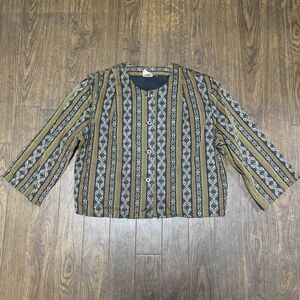 60s VINTAGE LADIES SHORT JACKET ビンテージ レディース ショート ジャケット 古着 USA アメリカ ショート丈 美品 黒