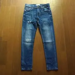 ZARA MAN クラッシュ スキニーデニム