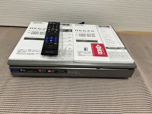 東芝HDD&BDレコーダーレグザDBR-M190レグザリンクWチューナー全録タイムシフトマシン即決6か月保証完動品中古美品メンテナンス済み