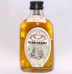 【全国送料無料】特級 GLEN GRANT 10years old HIGHLAND MALT SCOTCH WHISKY　43度　47ml【グレングラント 10年】