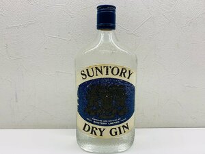 【未開栓】SUNTORY サントリー DRY GIN ドライジン　約1267ｇ 古酒