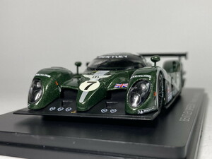 [ジャンク] ベントレー スピードエイト Bentley Speed 8 Winner Le Mans 2003 1/43 - アシェットルマンコレクション スパーク Spark