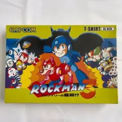 ロックマン3 Tシャツ XLサイズ MEGAMAN カプコン CAPCOM