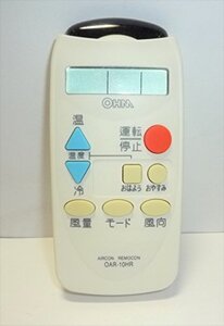 【中古】 オーム エアコン専用リモコンOHM OAR-10HR