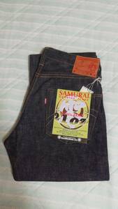 サムライジーンズ　SAMURAI JEANS MODEL ZERO 21oz　S5000VX21OZ　限定モデル　W32　未使用　デッドストック