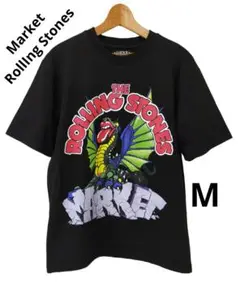 Market Rolling Stones Tシャツ　ドラゴン　ブラック　M