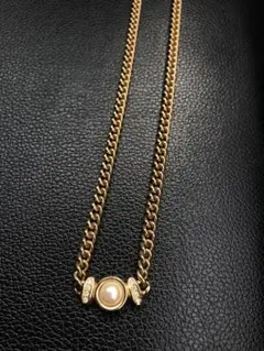 Vintage Christian Dior Gold Necklace