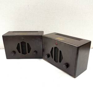 Western Electric 真空管アンプ内蔵モノラルスピーカー 100F LOUD SPEAKER SET ペア ウェスタンエレクトリック【現状販売品】24M 北2