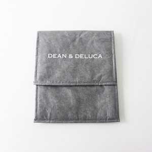 未使用 ディーンアンドデルーカ DEAN & DELUCA D&D スナックバッグ /グレー ランチバッグ 保冷保温【2400014229158】