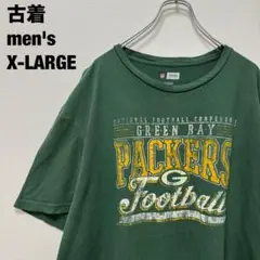 古着 NFL グリーンベイ パッカーズ Tシャツ メンズ 緑 XL