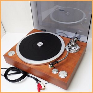 ★DENON/デノン レコードプレーヤー DP-500M/ブラウン/ダイレクトドライブ/AVケーブル・おまけ付/動作品/ターンテーブル&1834700162