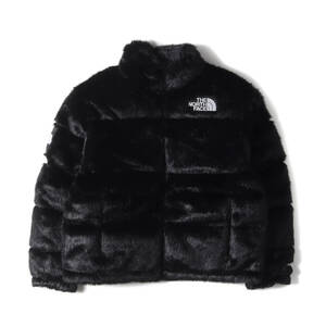 Supreme シュプリーム サイズ:M 20AW THE NORTH FACE フェイクファー ヌプシ ダウンジャケット (Faux Fur Nuptse Jacket) ブラック