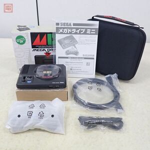 動作品 MD メガドライブミニ 本体 HAA-2520 MEGA DRIVE mini セガストア メガドライブ SEGA 箱説/おまけケース付【20