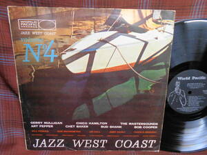 L#4960◆LP◆ ジャズ・ウエスト・コースト 第4集 Jazz West Coast An Anthology Of California Music World Pacific PFJ-5030