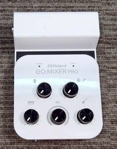 YI ア6-134 Roland GO:MIXER PRO スマートフォン用 配信オーディオミキサー オーディオインターフェース 中古