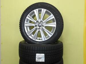 S3842 新品 国産 4本 235/50R18 ブリヂストン ブリザック VRX2 中古 トヨタ 純正 7.5J +45 5H 114.3 アルファード ヴェルファイア 在庫処分