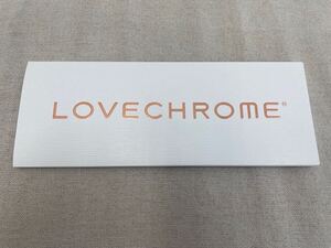 ラブクロム　未使用保管品　LOVECHROME クシ　K24GP TETSUKI ROSE GOLD テツキROS359/340 ラブクロムクシ　☆1円スタート