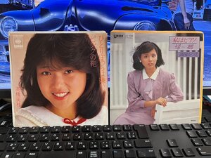 洗浄済 ＥＰ ７インチシングルレコード 2枚 高橋美枝 ひとりぼっちは嫌い 高田みづえ 私はピアノ