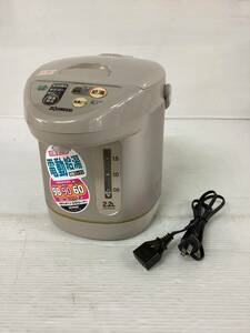 自♪100/再/象印/マイコン給湯ポット 2.2L/CD-ES22/98年製/1点/通電確認済/中古品/電気ポット/本体のみ/Z-446-AK