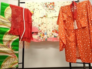 平和屋着物●七五三　女の子　3歳　祝着　長襦袢（無双仕立て・半衿刺繍）・袋帯・小物セット　流水鴛鴦花文　逸品　DAAJ2163ud