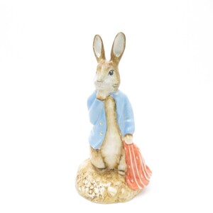 美品 ROYAL DOULTON ロイヤルドルトン ピーターラビット フィギュリン 置物 英国 雑貨 インテリア SU9549L1