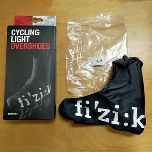 FIZIK CYCLING LIGHT OVERSHOES　Sサイズ　37～41　薄手　夏用　フィジーク