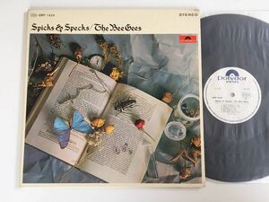 【白ラベル見本盤】The Bee Gees / Spicks & Specks 69年日本盤LP 日本グラモフォン SMP1424 初期豪州時代2ndアルバム,コーティングWジャケ
