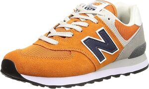 【送料無料！】 新品: new balance ニューバランス ML574 D オレンジ 22.5㎝ 