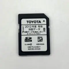 トヨタ 地図データ SDカード 2012年度 冬版 8GB 343