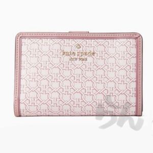 kate spade スペード リンク ミディアム コンパクト バイフォールド　財布　二つ折り　レザー　革財布