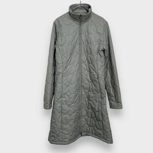 送料無料☆patagonia☆パタゴニア☆キルティング中綿コート☆ロングコート☆グレー☆レディースM☆N24M