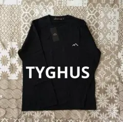 TYGHUS タイガス　ワンポイント　ロンTシャツ　Lサイズ