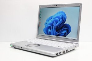 1円スタート ノートパソコン Windows11 WPS office搭載 Panasonic レッツノート CF-SV7 第8世代 Core i5 SSD256GB メモリ8GB カメラ