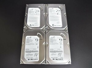 当日発送 Seagate 160GB/HDD/3.5インチ/7200rpm 4個セット S/N:5VY3E3DX S/N:9VY3YWRH S/N:5RAA06RC S/N:9RAB0F3G